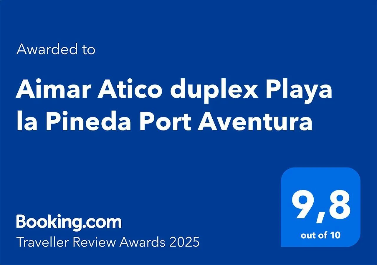 Aimar Atico Duplex Playa La Pineda Port Aventura Apartment